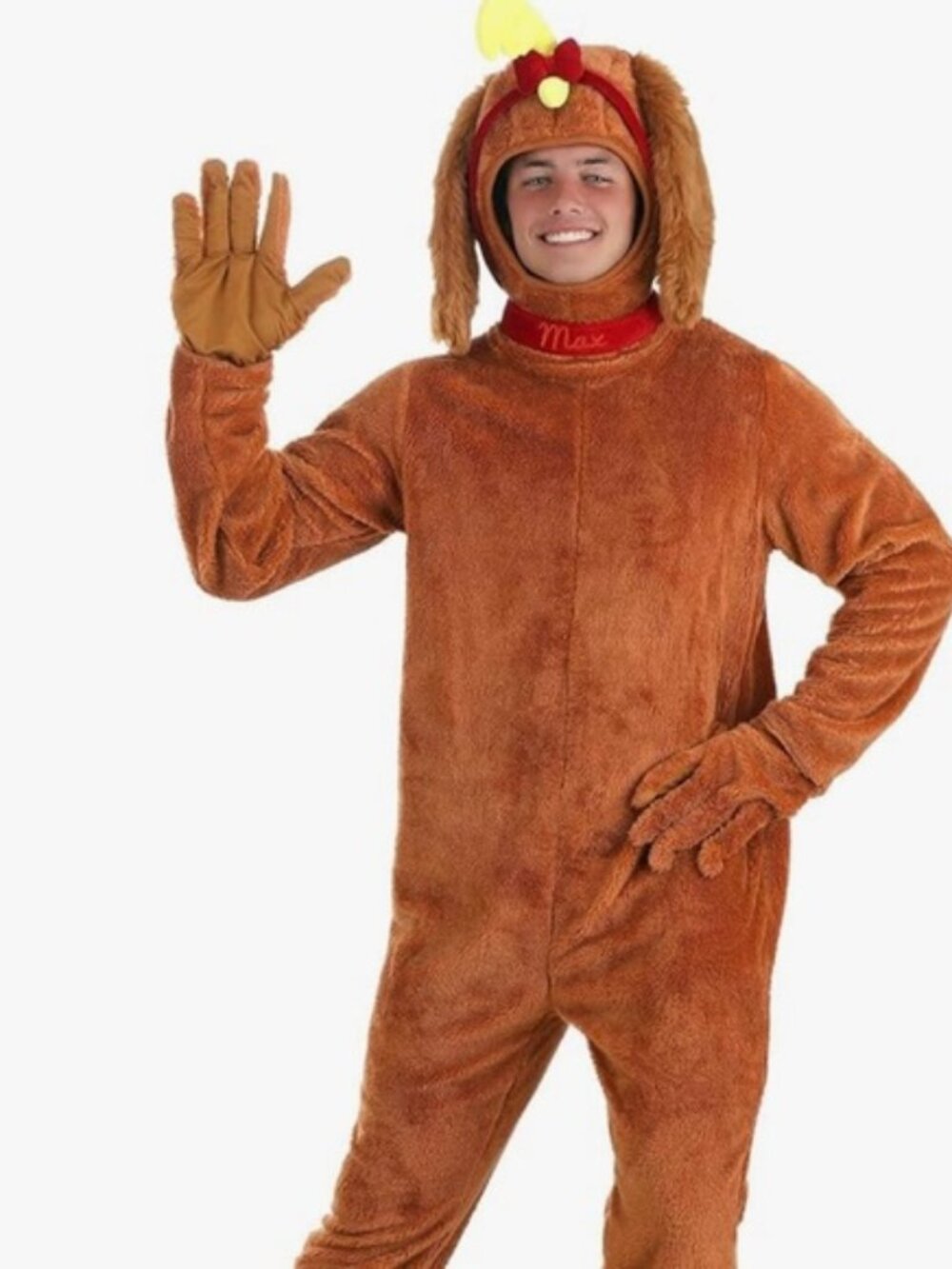 Max from the Grinch adult costume